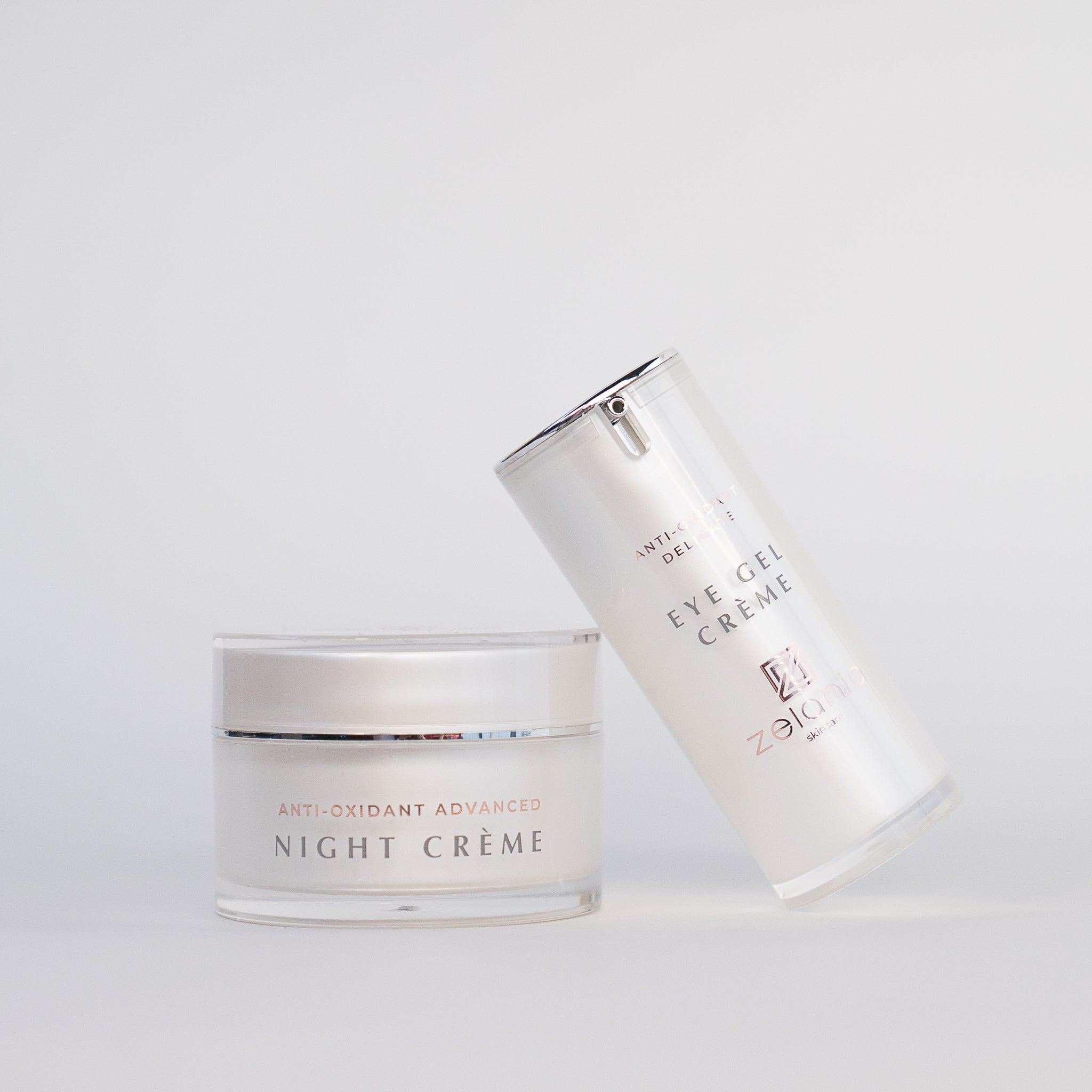 Anti-Oxidant Collection Bundle Night Crème + Eye Crème – Zelania.Skin